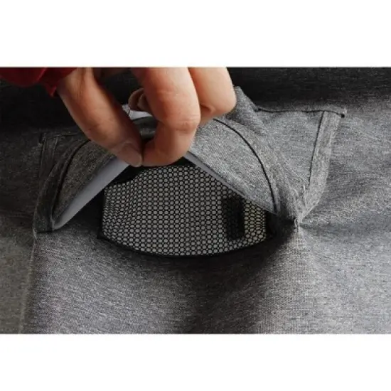 Summerset Shield Platinum Circular 3-Layer Water Resistant Outdoor Sofa Cover - 86x36", Grey Melange image {7}