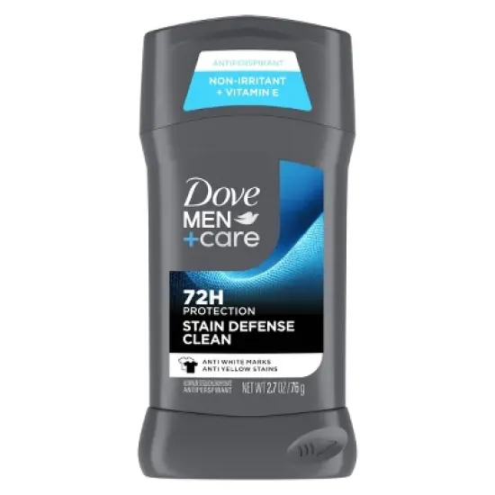 Dove Men+Care 72hr Antiperspirant & Deodorant Stick - Stain Defense Clean - 2.7oz image {9}