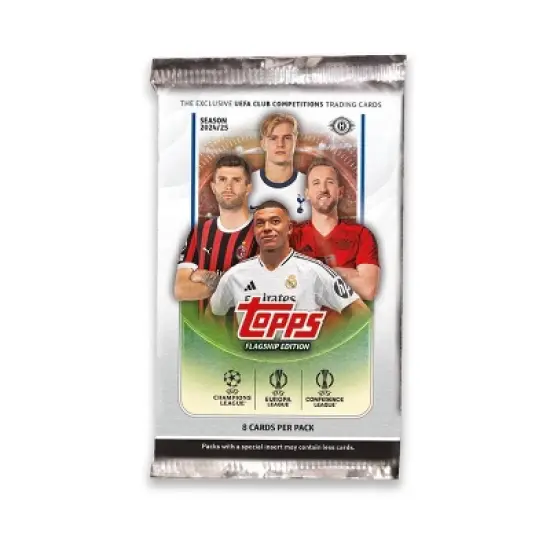 2024-25 Topps UEFA Flagship Edition Club Competitions Trading Card Value Box image {2}
