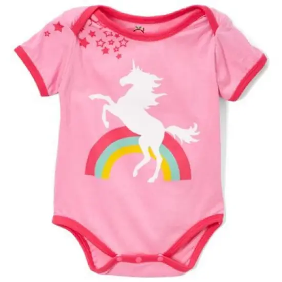 Doodle Pants Rainbow Unicorn Bodysuit image {3}