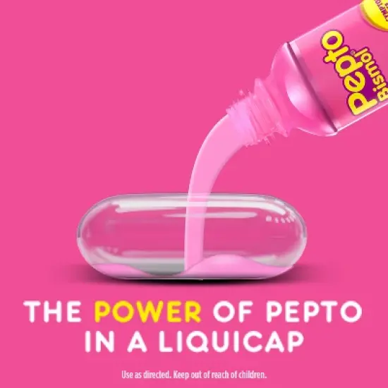 Pepto-Bismol 5 Symptom Stomach Relief - Liquicaps image {11}