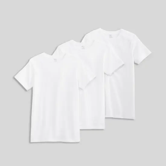 Jockey Generation&trade; Boys' 3pk Cotton Crew Undershirt image {3}