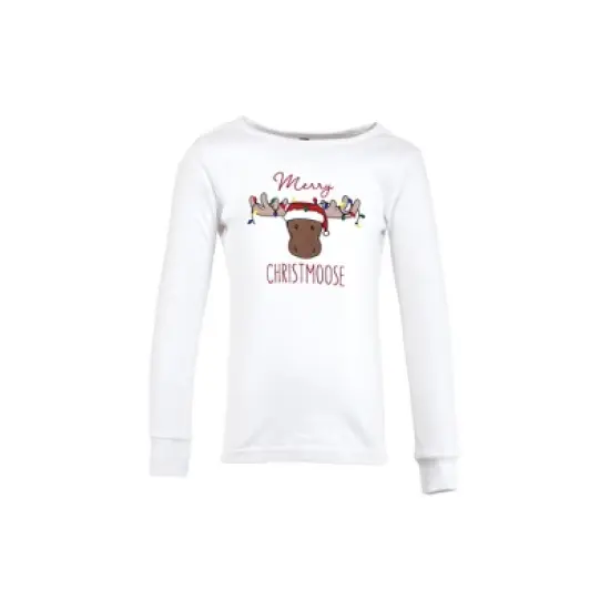 Hudson Baby Infant and Toddler Cotton Pajama Set, Christmoose image {2}