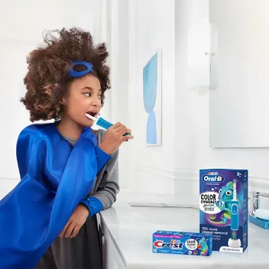 Crest Kids' Advanced Color Changing Toothpaste - Strawberry - 4.2oz image {7}