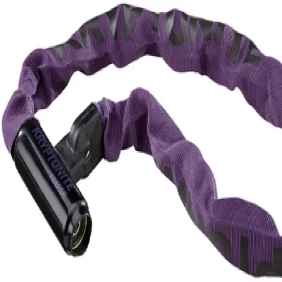Kryptonite Keeper 785 Integrated Steel Chain Lock Keyed 7mm x 85cm Purple image {1}