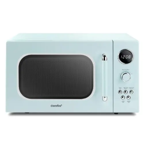 Comfee Retro 0.9-cu ft 900-Watt Countertop Microwave image {6}
