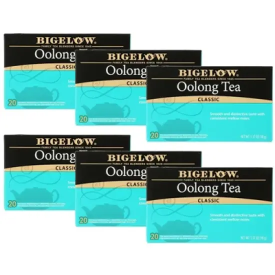 Bigelow Oolong Tea - Case of 6/20 bag image {4}
