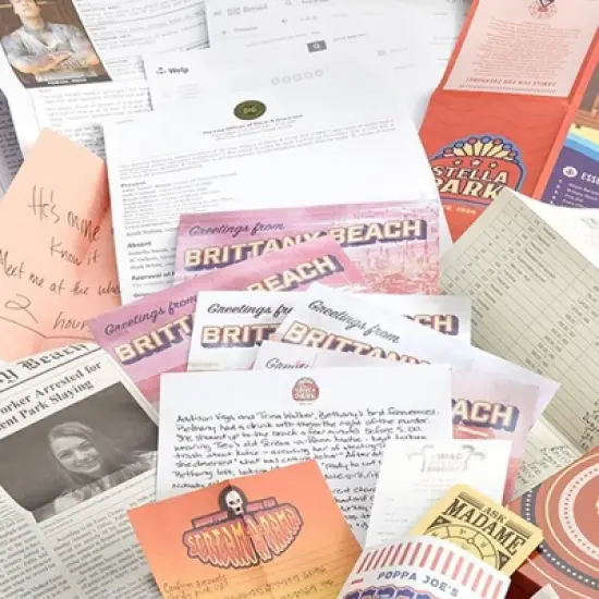 Hunt A Killer Body On The Boardwalk Board Game image {3}