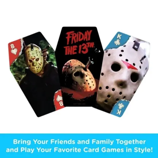 NMR Distribution Friday the 13th Premium Coffin Shaped Playing Cards image {3}