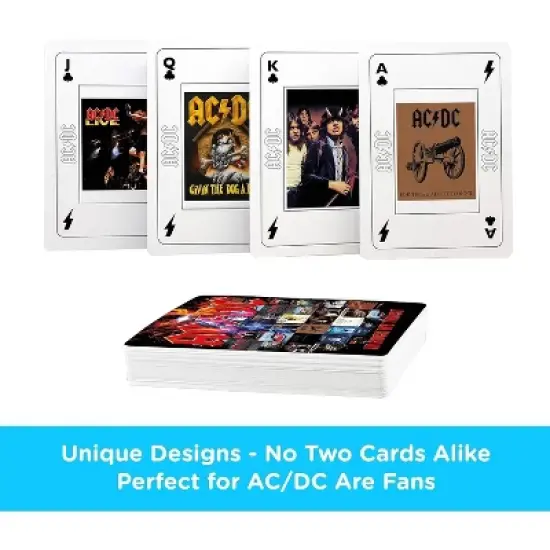 Aquarius Puzzles AC/DC - In Rock We Trust Playing Cards image {2}