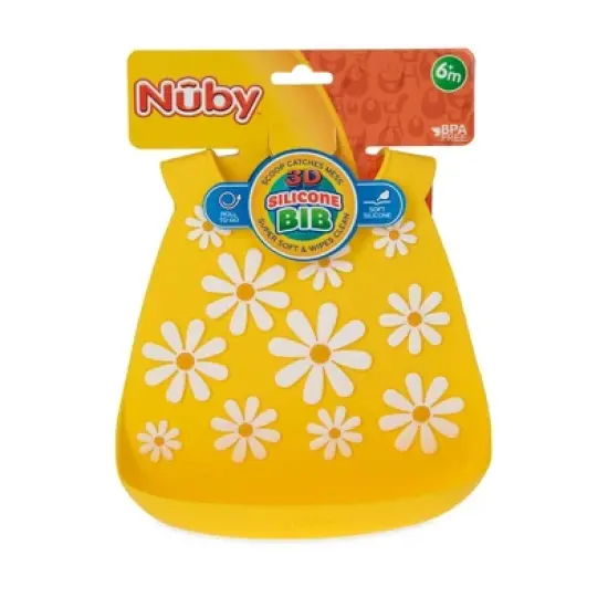 Nuby Bib 3D Silicone image {2}