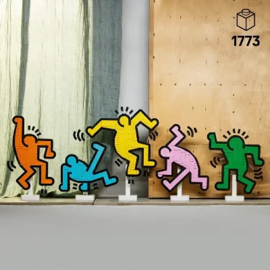LEGO Art Keith Haring &ndash; Dancing Figures Building Set 31216 image {6}