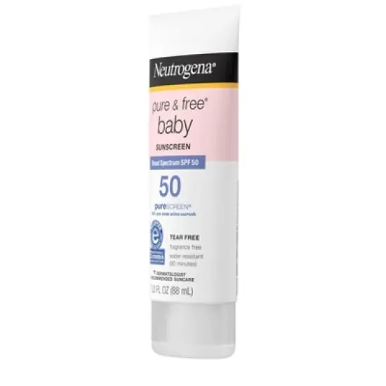 Neutrogena Pure & Free Baby Sunscreen Lotion - SPF 50 - 3 fl oz image {5}