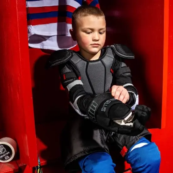 Franklin Sports 10" Youth Hockey Gloves image {1}