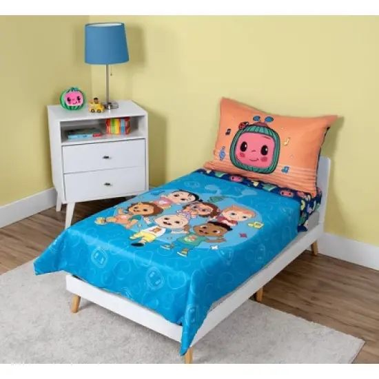 CoComelon Kids' 4 pc Toddler Bed Set image {8}