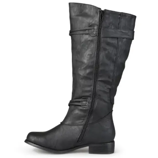 Journee Collection Wide Calf Women's Harley Boot image {1}