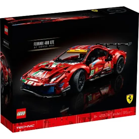 LEGO Technic Ferrari 488 GTE "AF Corse #51" Car Set&nbsp; 42125 image {3}