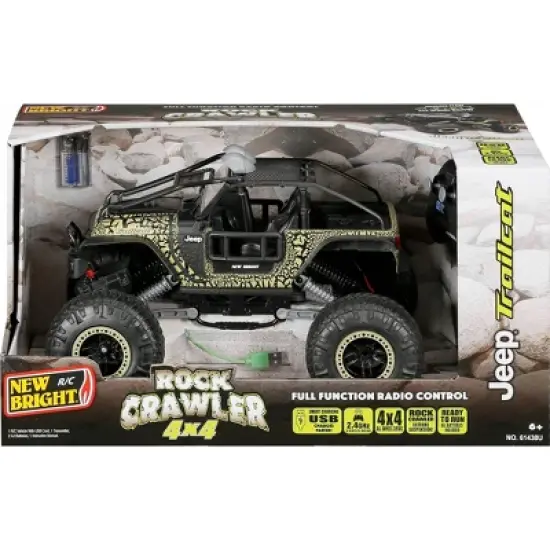 New Bright RC Jeep Trailcat Rock Crawler - 1:14 Scale image {8}