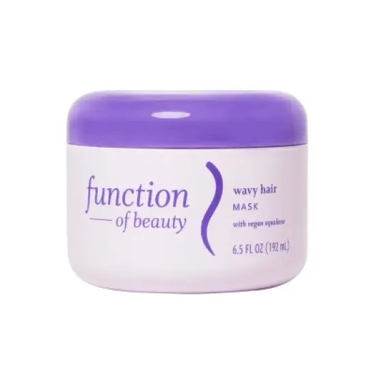 Function of Beauty Wavy Hair Mask Base with Vegan Squalane - 6.5 fl oz image {4}