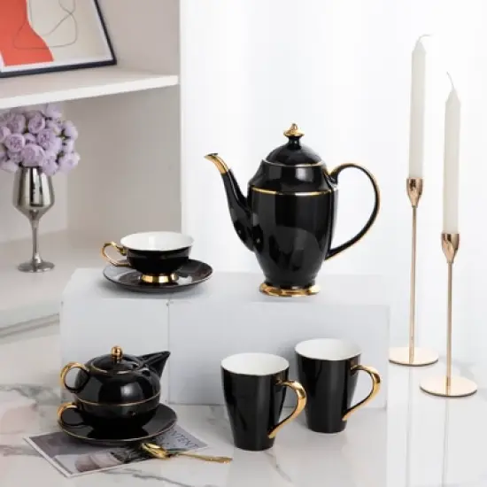 The Enchanted Tea Service Collection - Tea for one Tea Set image {7}