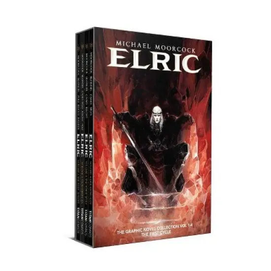 Michael Moorcock's Elric 1-4 Boxed Set (Graphic Novel) - (Elric Saga (Paperback)) by  Julien Blondel (Mixed Media Product) image {1}