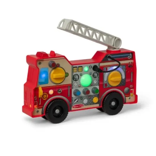 Melissa & Doug Lights & Sounds Fire Truck Activity Board image {3}