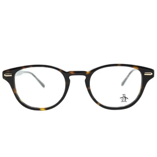 Original Penguin The Murphy TO Unisex Round Eyeglasses Tortoise 46mm image {1}