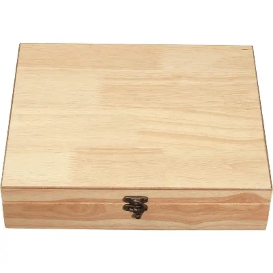 WE Games 12 Number Shut the Box Board Game in Natural Wood Box with Lid image {5}