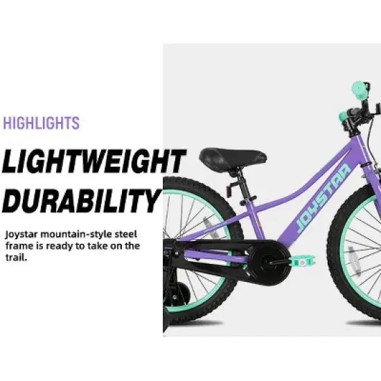 JOYSTAR NEO Kids Bike, 20 Inch Children's Mountain Bicycle for Boys Girls image {4}