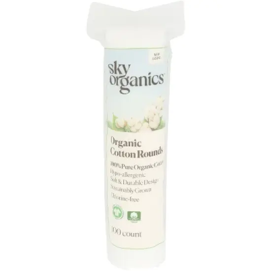 Sky Organics - Organic Cotton Rounds - 100 count image {1}