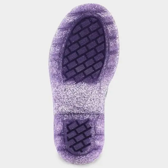 Western Chief Toddler Girls' Ombre Heart Glitter Sirena Rain Boots - Navy image {3}