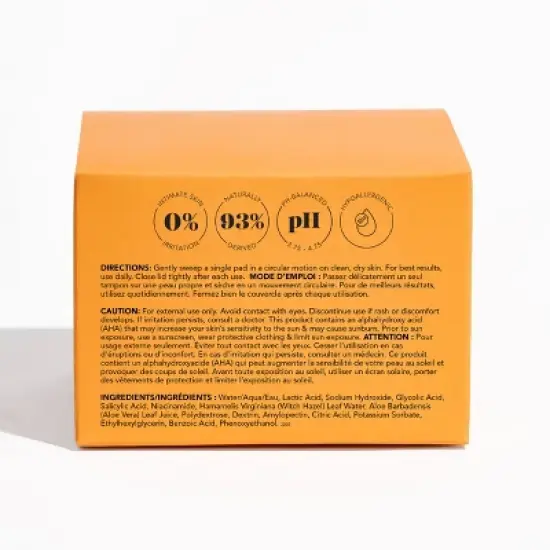 SweetSpot Labs Buff & Brighten Bikini & Body Exfoliating Pads - 50ct image {6}