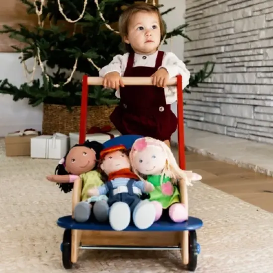 HABA Walker Wagon - First Push Toy with Seat & Storage image {3}