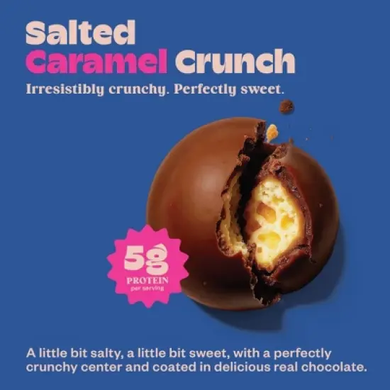 Tandy Chocolate Protein NomNoms - Salted Caramel Crunch - 4.2oz image {3}