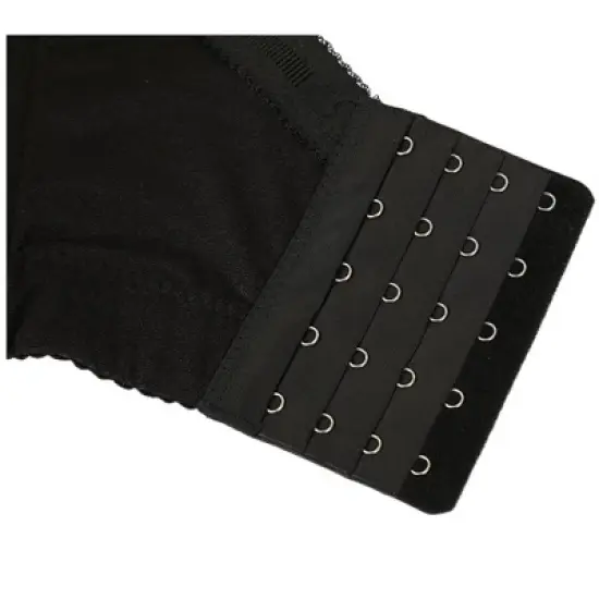 Allegra K Women Lace Front Full Coverage Push Up Non-Padded Underwire Cami Bra Lingerie image {4}