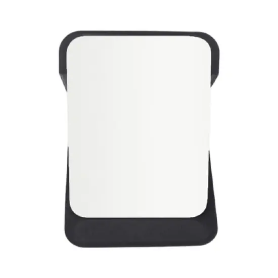 Unique Bargains Women Anti-skid Makeup Mirror for Travel Black 1 Pc image {4}