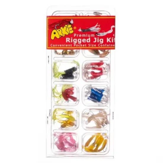 Arkie Lures Premium Rigged Jig Kit image {1}