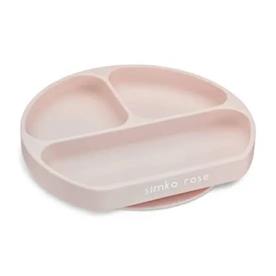 Simka Rose Silicone Suction Plate for Baby and Toddler image {9}