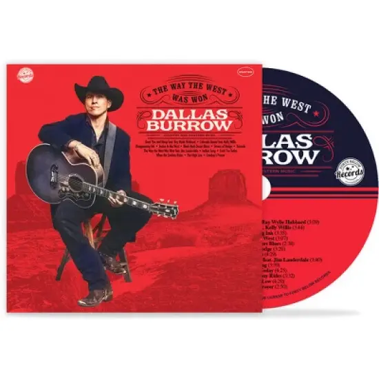 Dallas Burrow - The Way the West Was Won (CD) image {1}