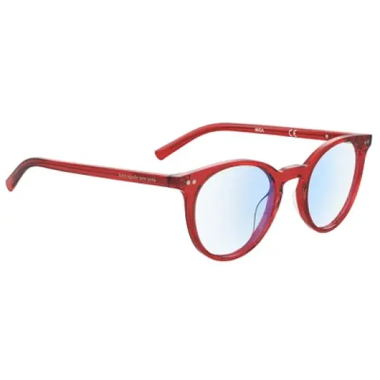 Kate Spade KS Misa C9A Womens Round Eyeglasses Red 49mm image {2}
