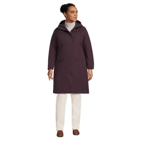 Lands' End Women's Waterproof Insulated Raincoat image {6}