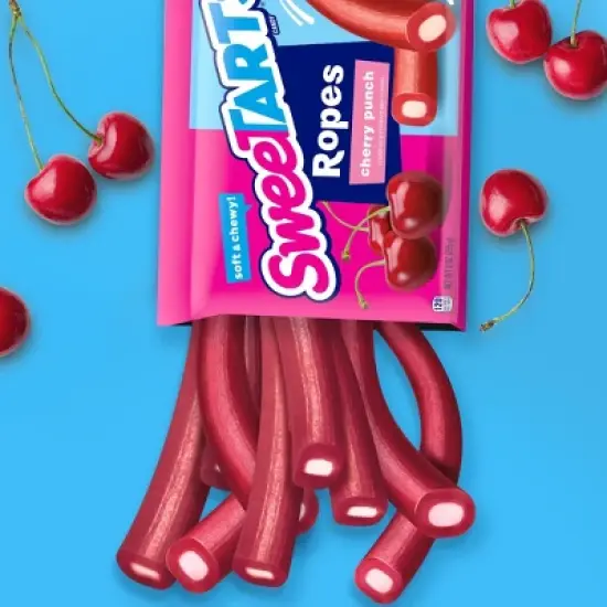 SweeTARTS Share Ropes Cherry Candy - 3.5oz image {1}