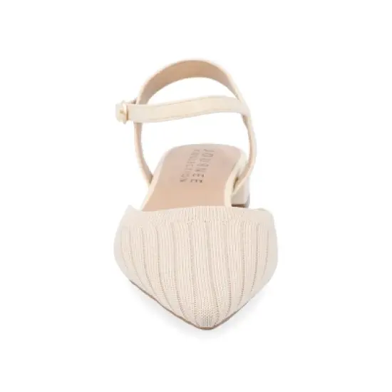 Journee Collection Womens Ansley Mary Jane Pointed Toe Flats image {5}