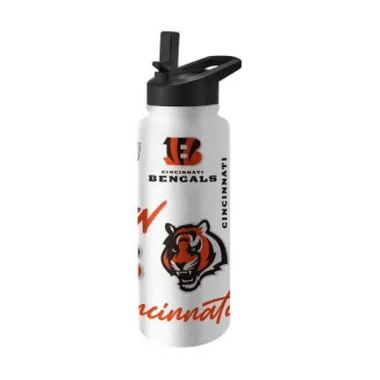 NFL Cincinnati Bengals 34oz Native Quencher Bottle image {3}