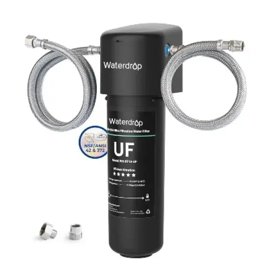 Waterdrop 10UA-UF Ultra Filtration Under Sink Water Filter,USA Tech image {9}