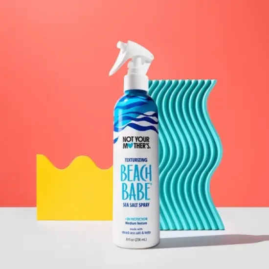 Not Your Mother's Beach Babe Texturizing Sea Salt Spray with UV Protection - 8 fl oz image {3}