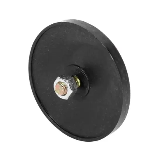 Unique Bargains M6x1.0 Red Universal Screw Mount Round Warning Reflector for Motorcycle image {5}