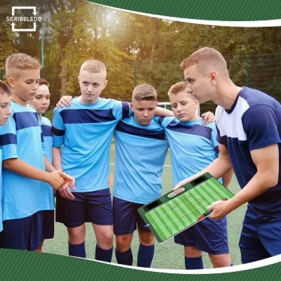 SCRIBBLEDO Football Dry Erase Board for Coaches 15"x10.5" image {5}