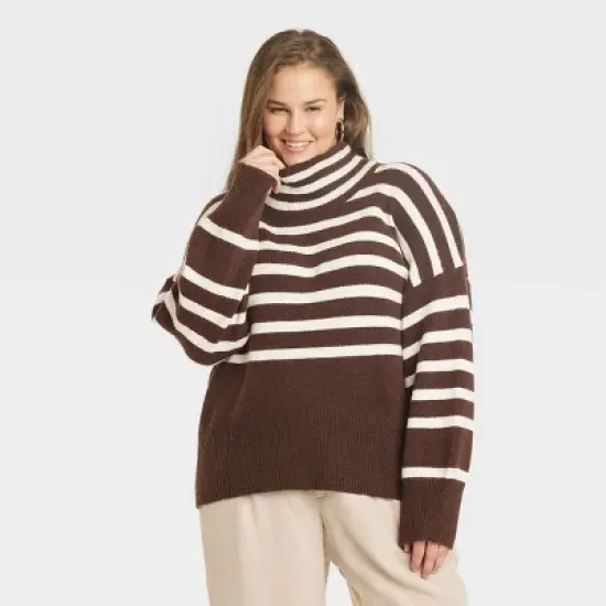 Women's Mock Turtleneck Pullover Sweater - A New Day&trade; image {6}