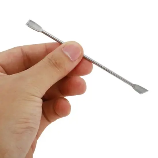 Unique Bargains Multi-function Cuticle Pusher 4.72" Length Silver Tone 1 Pc image {4}